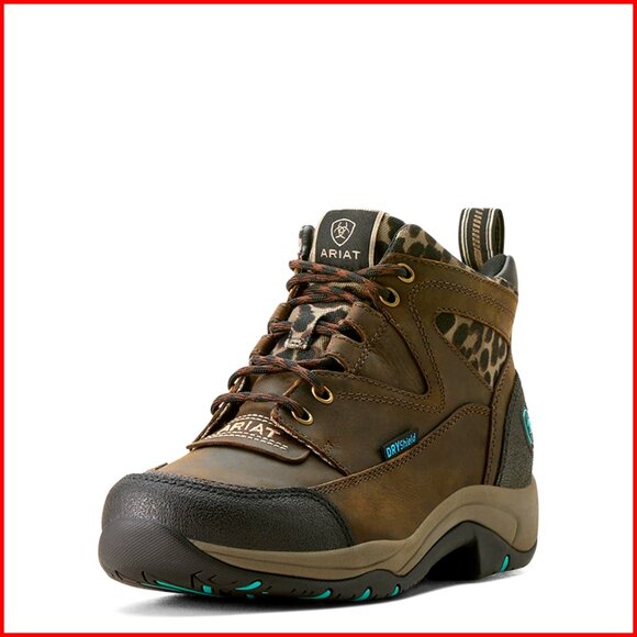 Waterproof Leather Hiking Boots Lace-Up All-Season Outdoor Footwear